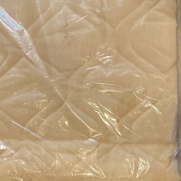 Vintage 90s Bedspread Comforter FULL Quilted Ruffle Retro Cottage Thomasville - Picture 5 of 6